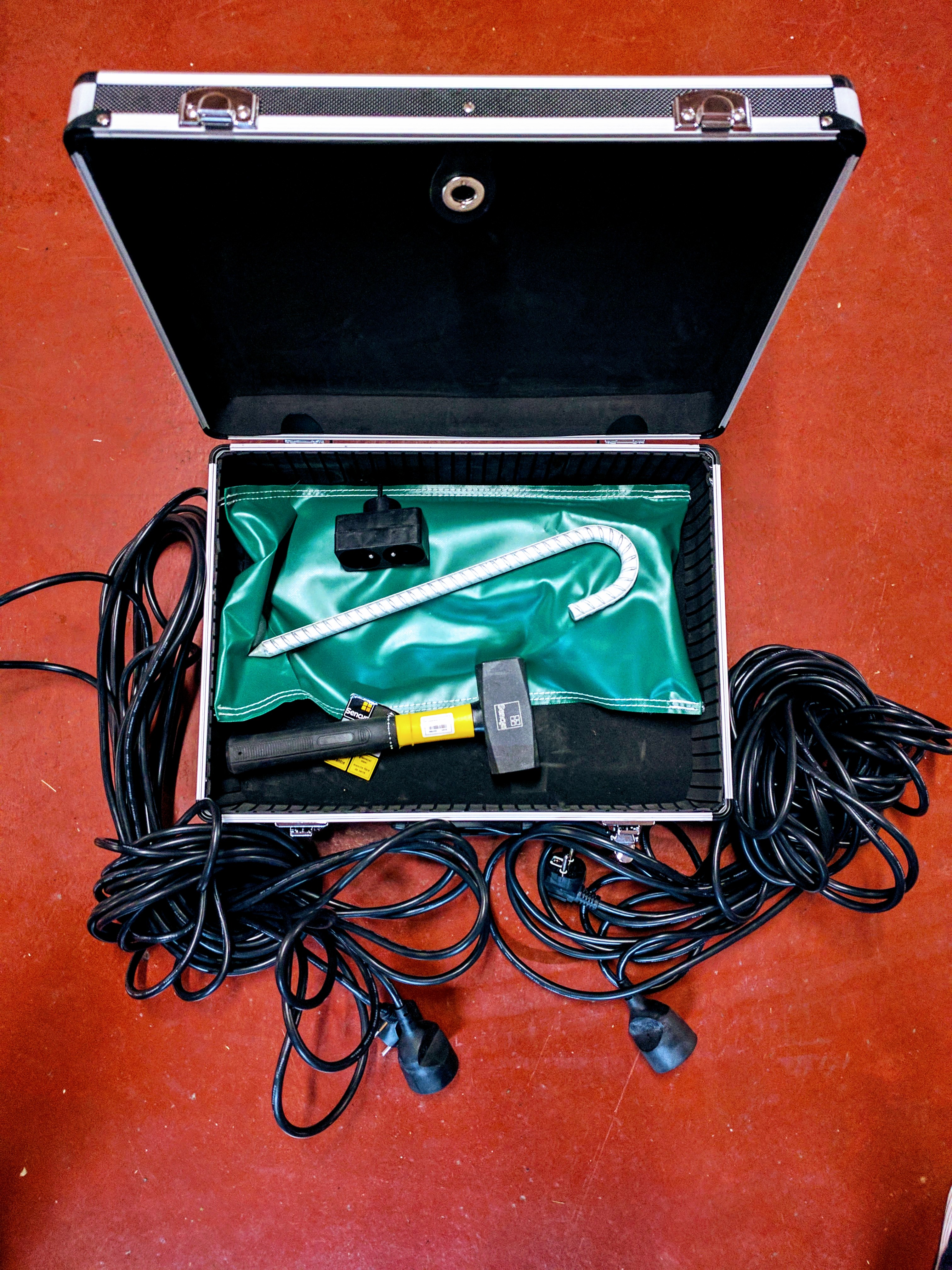 Een voorbeeld springkasteel opzet kit van EenSpringkasteel.be